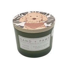 Sand  Paws Scented Candle - Clean Waves - Additional Scents and Sizes  Luxur...
