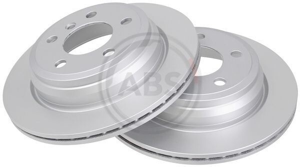 Pair of Rear Brake Discs for BMW 3 Series 4 Series A.B.S. 18154