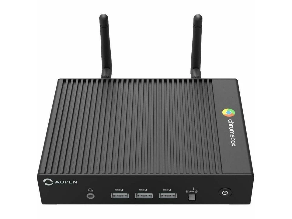 AOPEN Mini Chromebox N4500 8GB 32 GB eMMC ChromeOS 91CM200GA10 - Image 3 of 4
