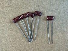 5 NOS Vintage 22 pf 500v Silver Mica Capacitors .000022 uf CDE Cornell Qty