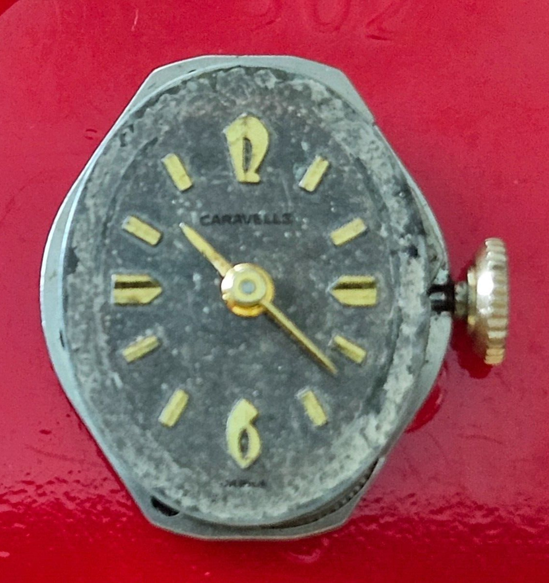 VINTAGE CARAVELLE RO 17J JAPAN WATCH MOVEMENT