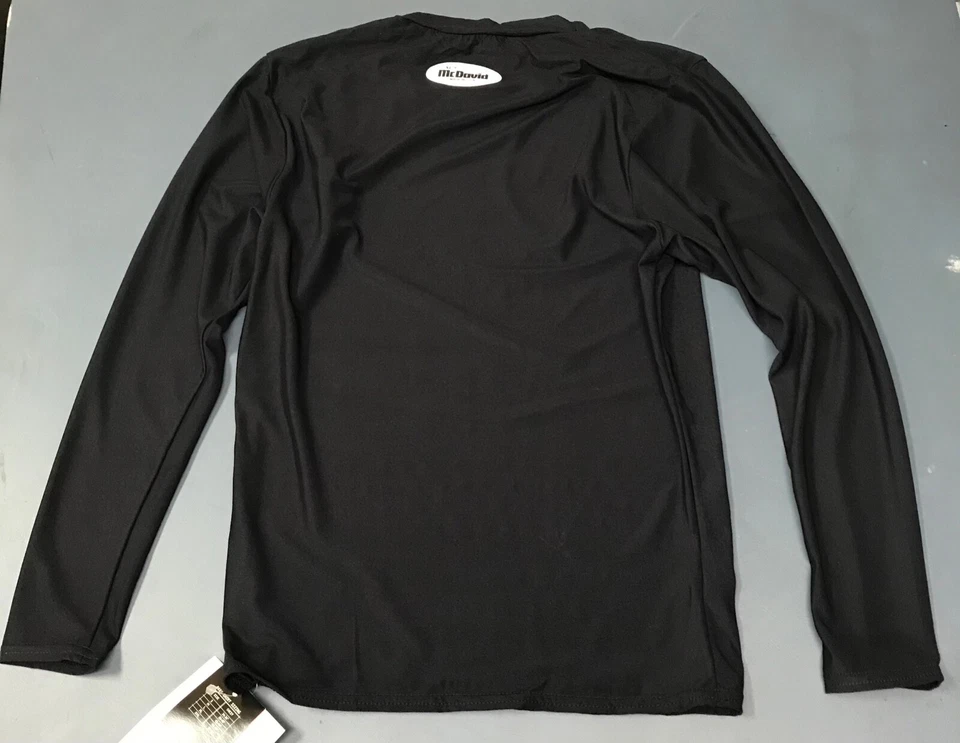 Новая компрессионная рубашка с длинным рукавом McDavid, модель 784, для взрослых, черная - Изображение 2 из 3