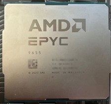 AMD EPYC Zen 5 Turin 9655 2.60-4.50GHz 96core 192threads 384MB SP5 CPU processor