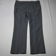 Wrangler Rancher 46x32 Bootcut 82GY Polyester Gray Knit Mens Jeans