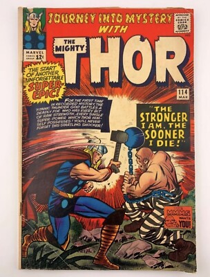 Journey Into Mystery #114 (3/65) - 1st Absorbing Man Key issue  Thor  Avengers