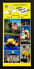 1991 Southern Indiana New Albany IN Sunny Side Of Louisville VTG Travel Brochure