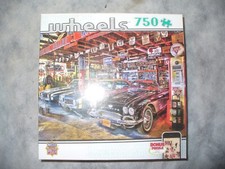 Master Pieces Jigsaw Puzzle wheels 750 Pieces 24" X 18"