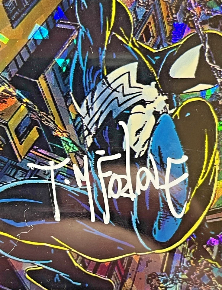 1992 Spider-Man McFarlane Era Prism С ПОДПИСЬЮ Тодда Макфарлейна! - Изображение 2 из 4