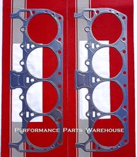 (2) MOPAR STEEL SHIM HEAD GASKETS .020" - B/RB BIG BLOCK 383, 413, 426W, 440