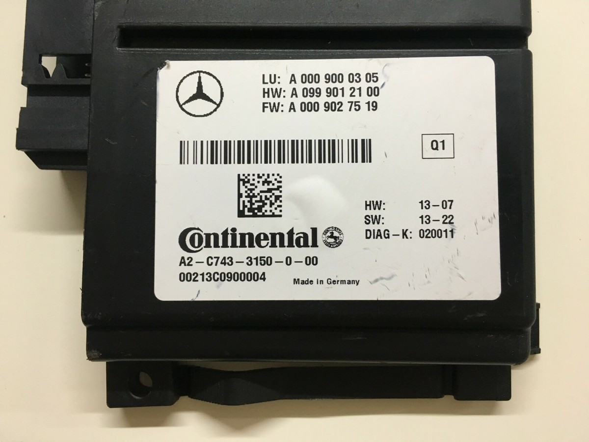 Mercedes-Benz W222 S-Class Blind Spot Module A0009000305 