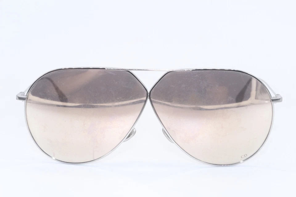 GAFAS DE SOL AUTÉNTICAS CHRISTIAN DIOR STELLAIRE3 010SQ PLATEADAS ESPEJADAS 65-01 Foto 2 de 4