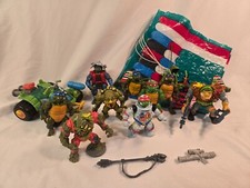 Teenage Mutant Ninja Turtles TMNT Playmates Action Figures Vehicles Lot Muta Ski