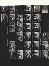 Contact Photo Sheet & Negatives Elizabeth Montgomery Peck Douglas Mitchum 1983