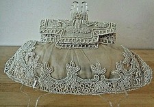 Antique beaded evening bag handmade in Belgium