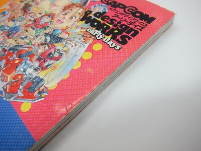 CAPCOM Design Works EARLY DAYS Art Book Illustration Japan | eBay