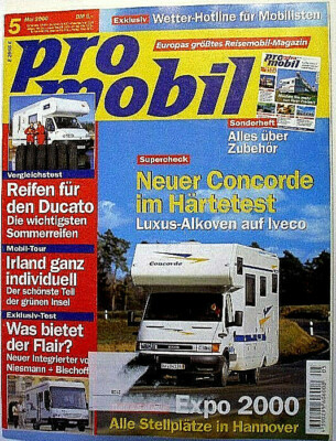 PRO MOBIL 5-00+EURA MOBIL ACTIVA+MERCEDES VITO+MULTIVAN+HRZ HOLIDAY+FLAIR+ESTERE