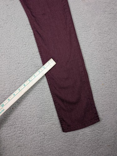Levis 511 Chino Pants Mens 28x32 Maroon Slim Fit - Picture 9 of 10