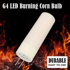 G4 Led Flame Light Bulbs Fire Flicker Effect Lamp Decorative 360degree-beam 2W