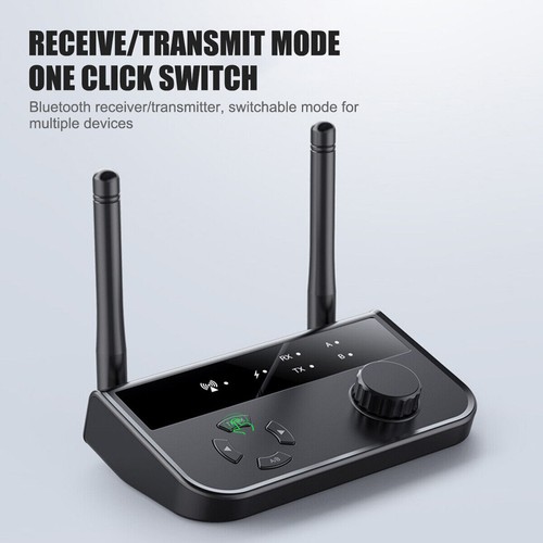 Long Range Bluetooth 5.3 Transmitter Receiver Audio Adapter for TV Home Stereos - Picture 4 of 13