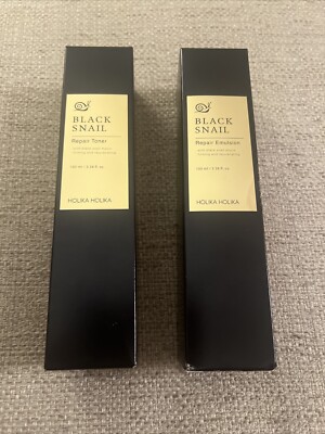 Black Snail Repair Toner 100 Ml And Repair Emulsion 100 Ml NIB