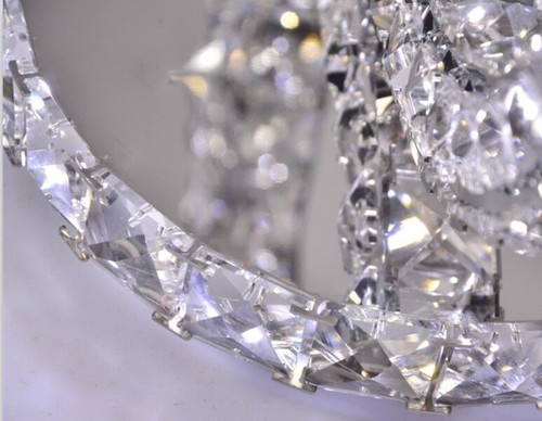 New Luxury Round LED Crystal table Lamp Diamond Ring D 10 - Picture 8 of 8