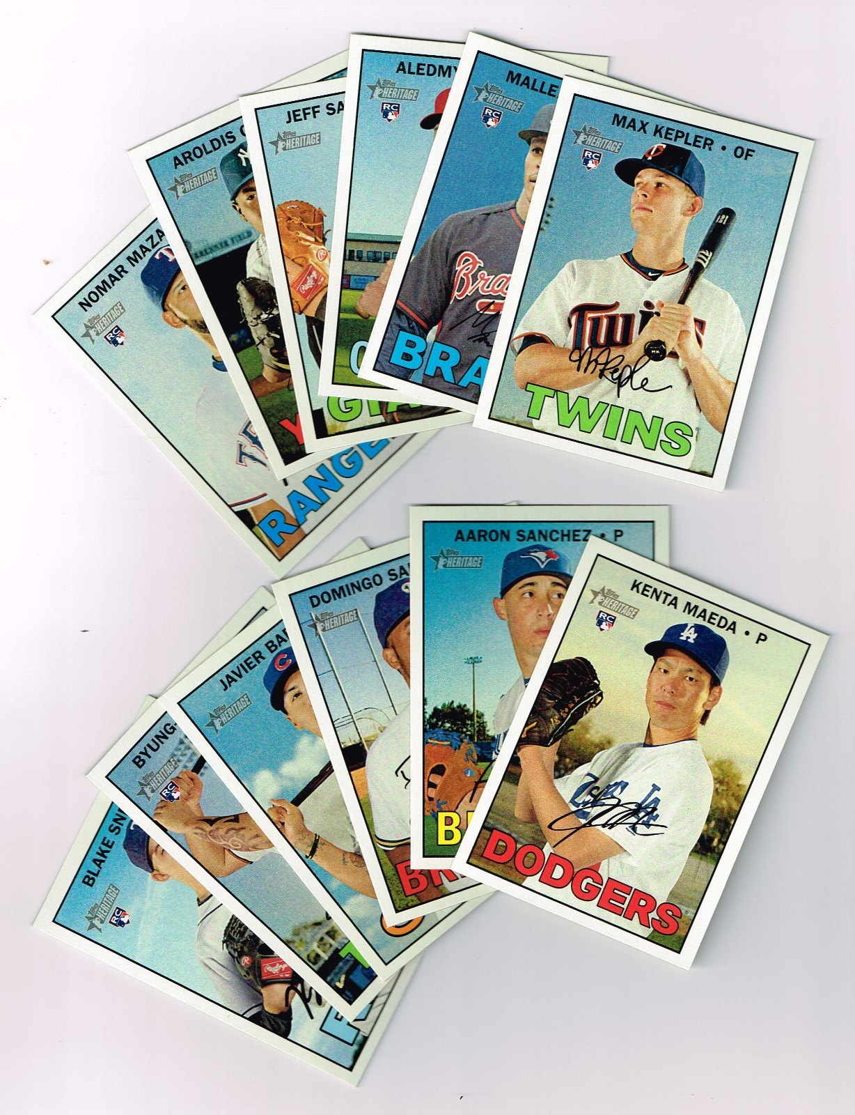 2016 TOPPS HERITAGE HIGH SHORT PRINT SP KENTA MAEDA 701