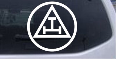Royal Arch Masonry Car or Truck Window Laptop Decal Sticker
