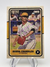 BUBBA CHANDLER 2025 ONYX VINTAGE BASEBALL BASE CARD PIRATES PROSPECT