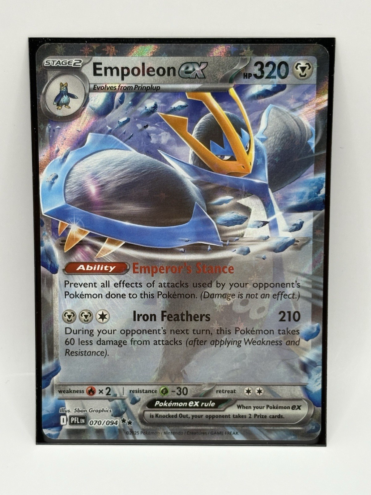 Pokémon TCG Empoleon ex 70/94 - Phantasmal Flames