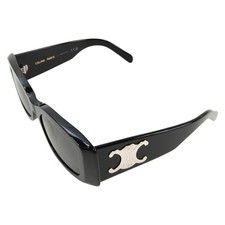 CELINE Triomphe XL 01 CL40282U Black Gray Sunglasses w/Case Unused 11152