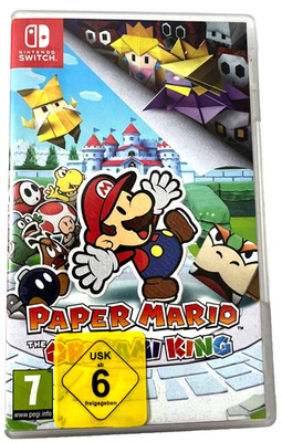 Paper Mario The Origami King (Nintendo Switch, 2020) Spiel mit Original Hülle