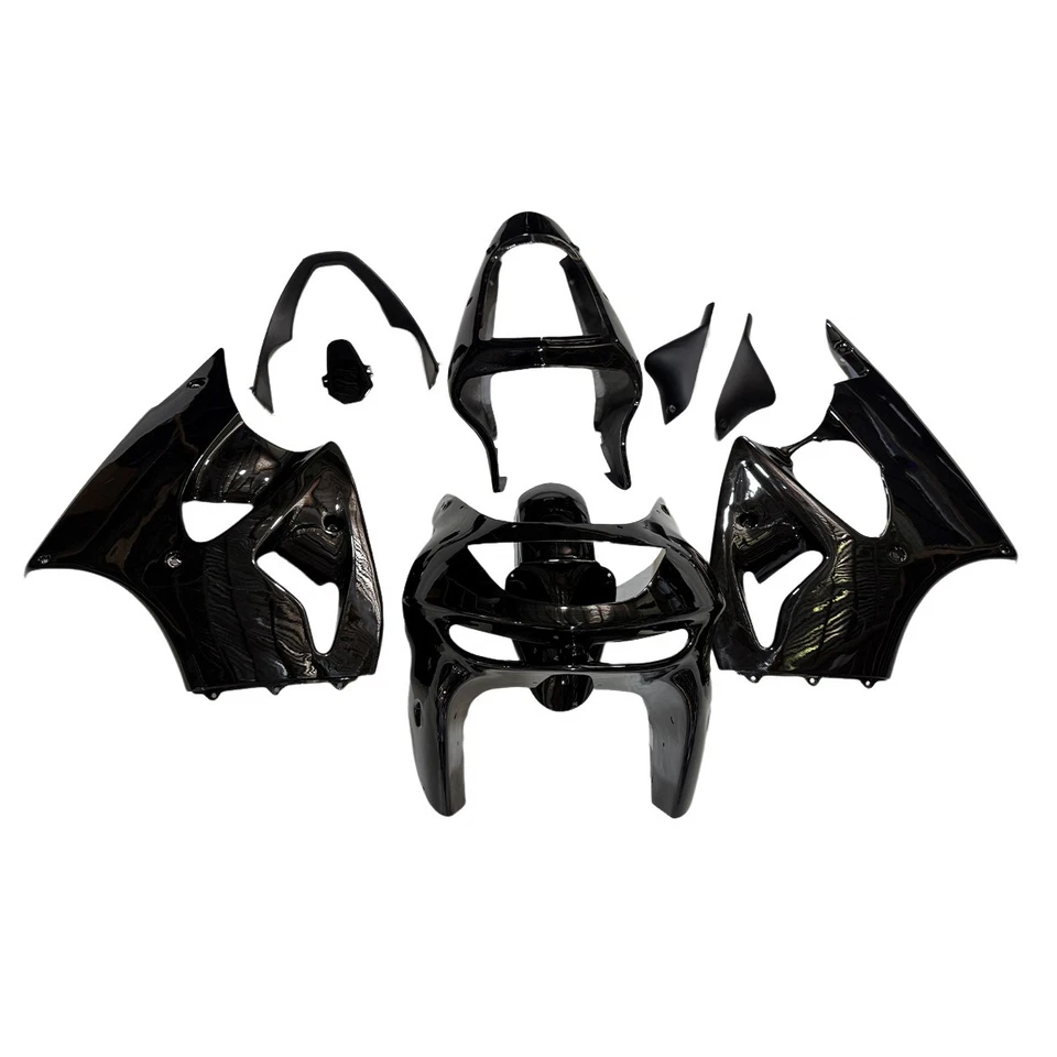 Kit de carenados ZX-6R carrocería ABS negra completa para Kawasaki Ninja ZX6R 1998 1999 ZX-6R Foto 3 de 4