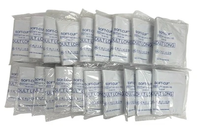 (BOX OF 20) GE Critikon SFT-A2-2A-L-5S Adult Long Soft Cuff 23-33 Cm Cuffs - Photo 1/3