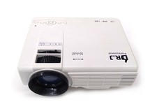 Mini LCD Projector - White - Portable - Bluetooth 5.2 and Screen HI-04
