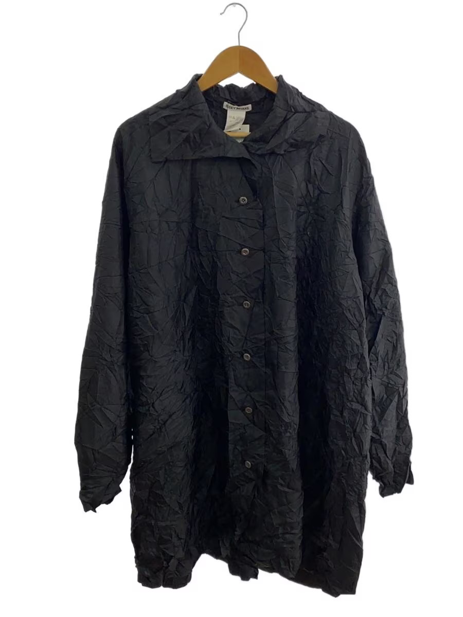 ISSEY MIYAKE Wrinkle processing Jacket black M - image 1