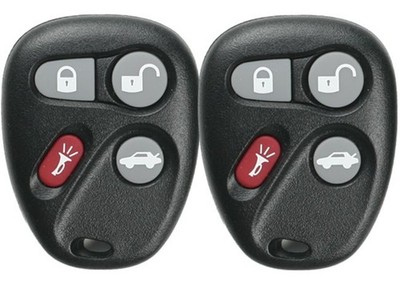 Two (2) Remotes For Cadillac CTS (2003-2007) and SRX (2004-2006) 16263074-99