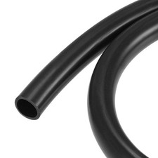 Manguera de tubo de silicona, 14 mm ID 18 mm OD 3,3 pies negra para tubo de aire de manguera de agua