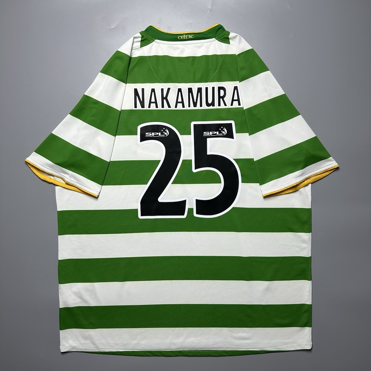 Nike サッカーシャツ NAKAMURA 25 Lサイズ CELTIC NIKE 2008/2010 FOOTBALL HOME JERSEY #25 NAKAMURA SIZE “XXL