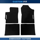 For Toyota Yaris  2011-2019 Quality Black Velour Carpet Car Floor Mats Liners