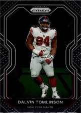 2020 Panini Prizm #165 Dalvin Tomlinson