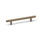 10x 128mm Brass Handles Antique Kitchen Cabinet Cupboard Door Drawer Bar Pull