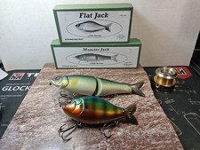 Pair Fish Arrow Monster Jack 7" & Flat Jack 5" Swimbaits