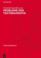 Dieter Viehweger (U. A.) | Probleme Der Textgrammatik | Buch | Deutsch (1976)