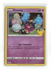 COSMOG 013/025 CELEBRATIONS HOLO RARE POKEMON TCG NM-LP