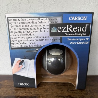 Carson DR-300 ezRead Electronic Reading Aid Digital Magnifier TV Output