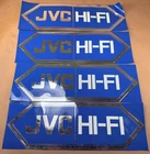 4 Large Vintage Sticker Decal for JVC HI-FI Stereo Boombox Ghettoblaster