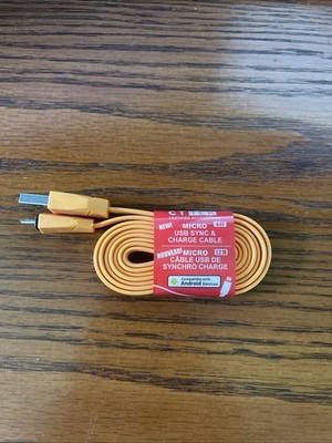 Micro USB Sync & Charge Cable Android Compatible