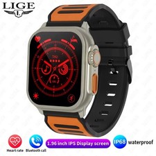 LIGE Women Smart Watch I68 Waterproof Bluetooth Call Watch for Women Smart ML04B