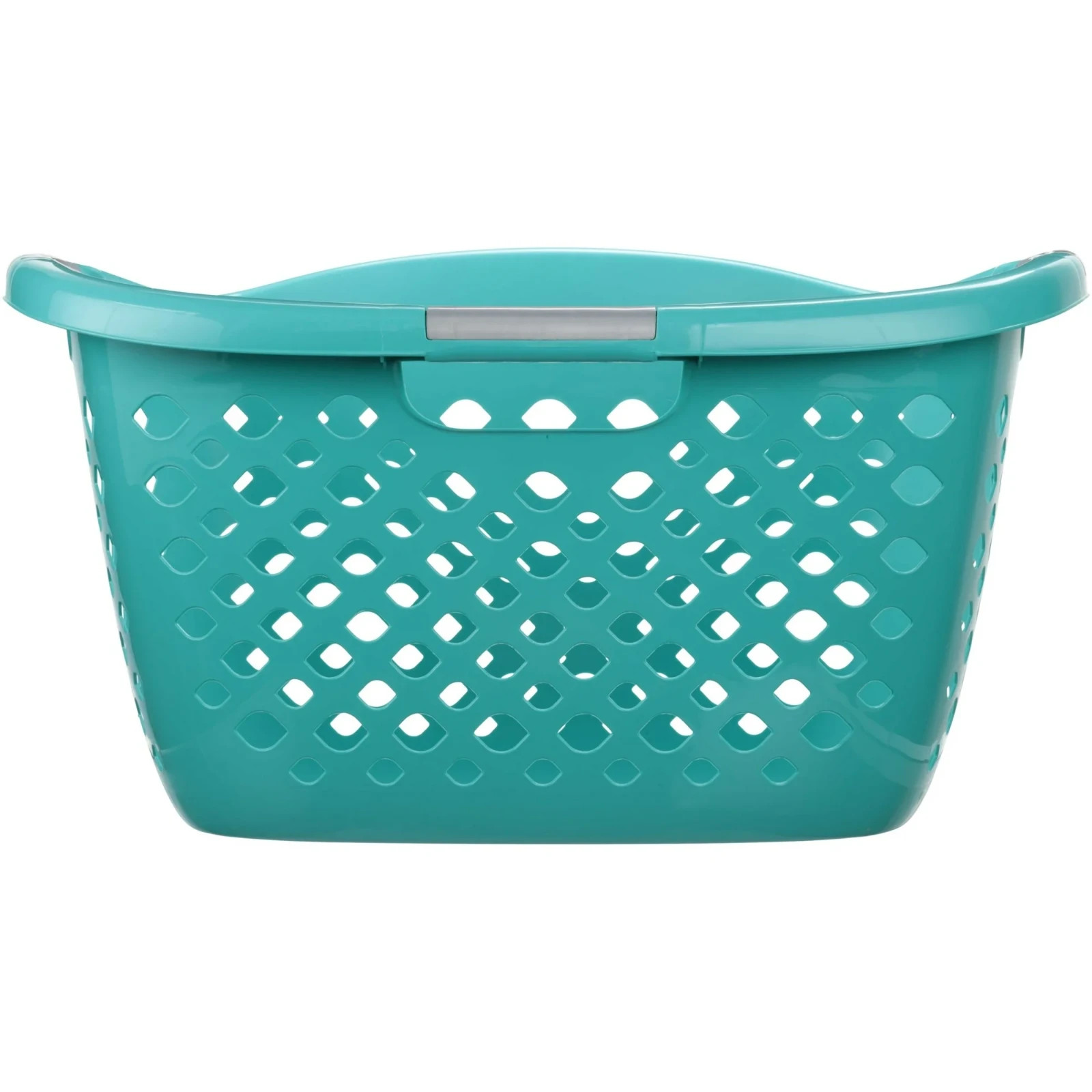 1.8 Bushel Hip Grip Plastic Laundry Basket, Teal, Adult / Tween