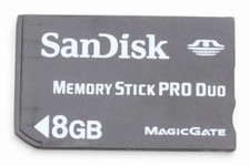 SanDisk Memory Stick PRO Duo 8GB MagicGate Memory Card